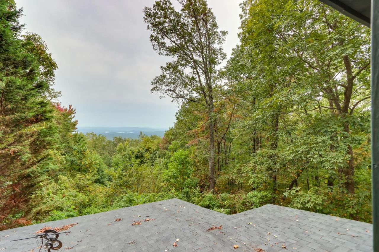 Mountaintop Ellijay Cabin With Private Hot Tub Exterior foto